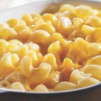 Double Cheddar Macaroni And Cheese · This sensational side combines tender corkscrew pasta tossed in creamy white cheddar cheese ...