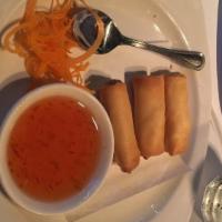 Golden Cheese Appetizer · Phuket style wonton filled with cream cheese and crabmeat and Phuket sweet and sour sauce.