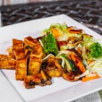 Mixed Vegetable Stir Fry Tofu · 