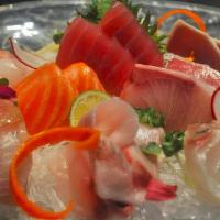 *Sashimi Platter · Chefs choice of 18 pcs sashimi