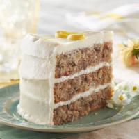 Hummingbird Slice · Bananas, pineapple and pecans are combined in this delicious cake with a white cream cheese ...