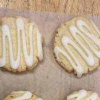 Lemon Shortbread Cookies · These are simple but delicious shortbread cookies with a lemon flavor and lemon drizzle on t...
