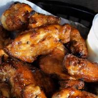 Plain Wings · Our large, juicy, oven-baked, crispy, and delicious wings.