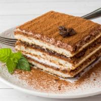 Tiramisu · A delicious coffee-flavored Italian dessert.