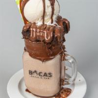 Brownie Milkshake · Nutella Brownie Milkshake