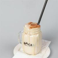 Chicha De Coco · Rice-based drink with Coconut and Milk, flavored with Condensed Milk, Cinnamon and Shredded ...