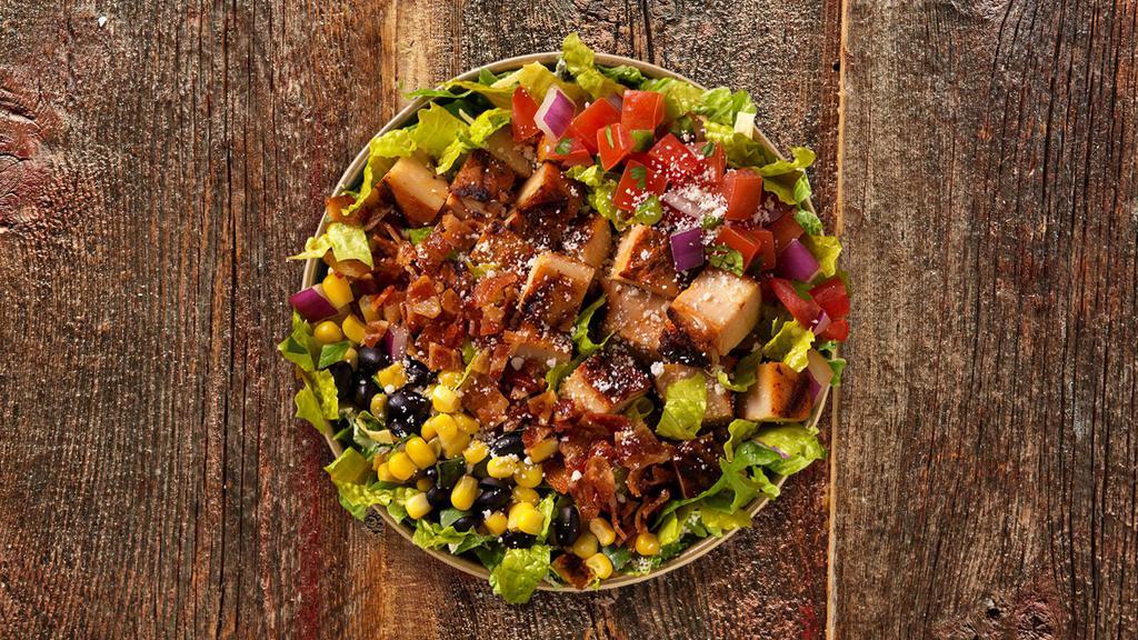 Salad · Your choice of protein, rice and beans, flavorful salsas, sauces, and toppings served in a bowl or fresh tortilla shell.