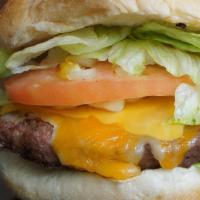 Cheeseburger · Choice of American, Swiss, Cheddar or Provolone.