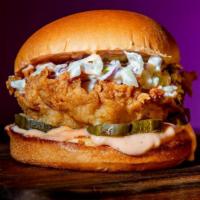 Classic Fried Chicken Sandwich · Southern fried and hand breaded chicken breasts seasoned in our signature New Orleans style ...