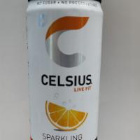 Celsius Sparkling Orange Energy Drink 12Oz  · 12oz can
