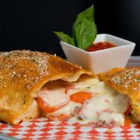 Calzone · With mozzarella and ricotta cheese.