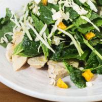 Kale & Chicken Salad  · Slowly cooked chicken breast served with a fresh green salad made of kale and our selection ...