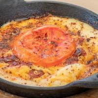 Chorileta  · Melted Provolone Cheese with Chorizo