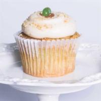 Key Lime · A zesty key lime cake with key lime Cream cheese cream frosting, a dollop of caramel, lightl...