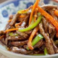 Szechuan Beef · Hot & spicy.