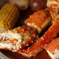 King Crab 1Lb · Comes with one corn and one potato.