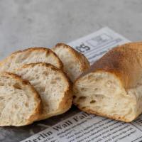Extra Bread · Two slices of our freshly baked bread. Perfect for dipping in soup or sauce.