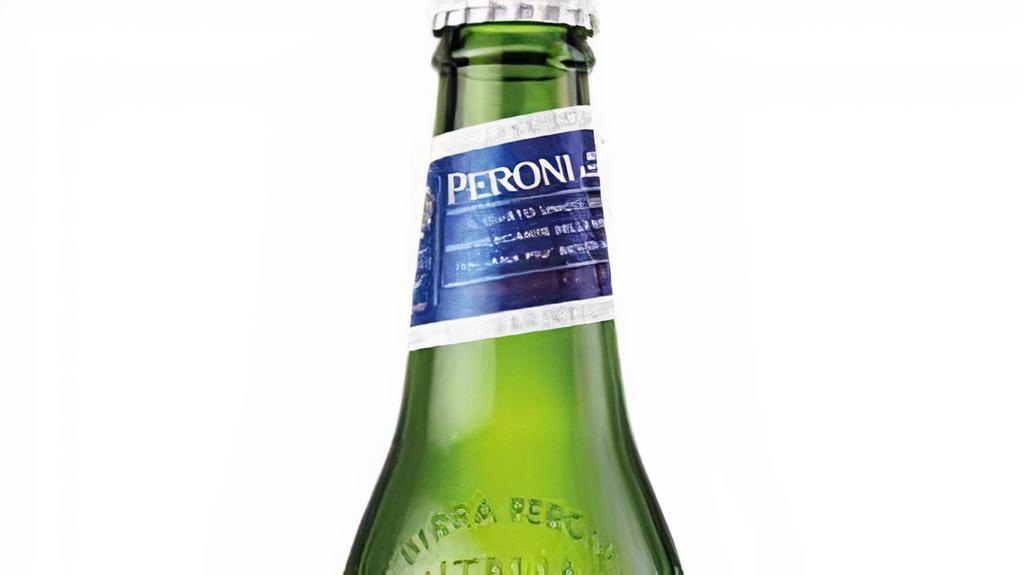 Peroni, 11.2Oz Bottle Beer (5.1% Abv) · A light and crisp Italian lager.