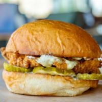 Boss Chik · The chik in charge, this chik crushes the competition. Juicy, pickle-brined chicken breast, ...