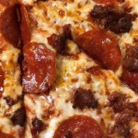 Pepperoni Pizza (12'') · Tomato Sauce, Mozzarella Cheese, Pepperoni