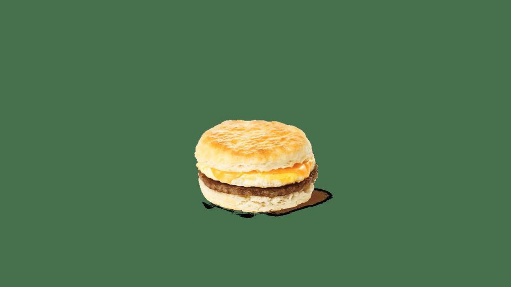 #22 Biscuit Sandwich · What's On It: Sausage (Biscuit Sandwich), Buttermilk Biscuit, Egg (1), American Cheese (1 Slice)