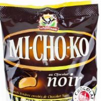 Michoko 3.5Oz · Michoko (mi-cho-ko or my chocolate) is a shell of dark chocolate (64% minimum cocoa) stuffed...
