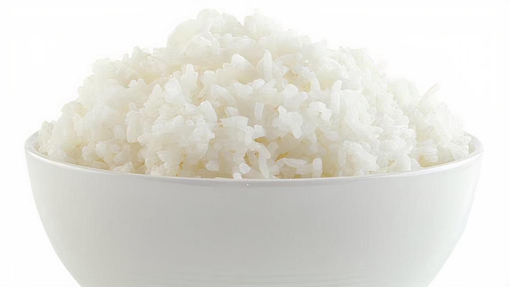Steamed White Rice · Bowl of delicious steamed white rice