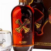 Bumbu, 750Ml Gift Set! · Limited Edition GIFT SET, comes with 2 cups. 
40% ABV