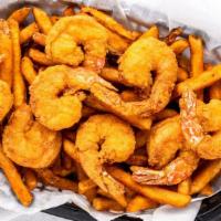 Fried Shrimp Basket (8) · Served with cajun fries