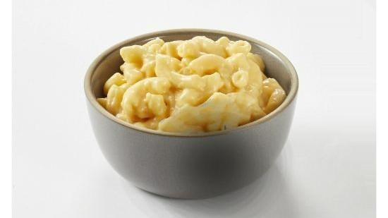 Cheddar Mac & Cheese · Classic macaroni in creamy cheese sauce and topped with melted sharp cheddar.