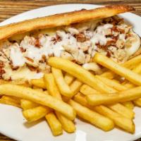 Chicken Bacon Ranch Sub · Chicken and bacon with ranch dressing.