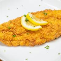 Fried Catfish With 2 Sides  · Crispy Fried Catfish Fillet With  your choice of 2 Sides