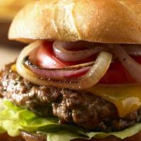 Build A Burger* · Handmade 6oz beef patty, you select what you want on your burger
