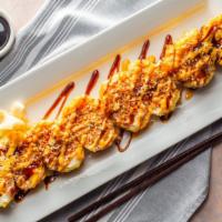 Ichiban Roll · Crawfish crabmeat cream cheese in soy paper deep-fried with special sauce.