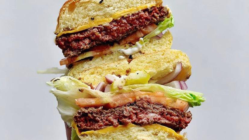 Impossible Burger · It's meat, made from plants, for meat-lovers. Our burger looks, cooks, smells, and tastes like a burger! Served with lettuce, tomato, red onions, pickles, mayo and your choice of cheese.