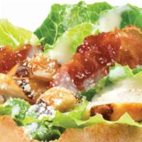 Chicken Caesar (Regular) · Comes with chicken and bacon.