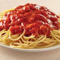 Spaghetti With Marinara · Experience the savory, rich, homemade taste of our delicious pastas. Your choice of sauce is...