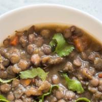 Grain Soup (Sopa De Granos) · Lentils, black beans and peas.