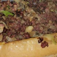 Siberian Sausage Cheesesteak · Once again, another (2) Two-meat combination. Also introduced to the menu in 1990.

A choppe...