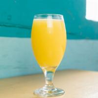 Freshly Squeezed Orange Juice · 12 oz. in house hand-squeezed  orange juice. NO added sugar, NO  water,  NO ice, NO syrup, N...