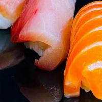 Nigiri Mix · 2 tuna, 2 salmon, 2 white fish.
