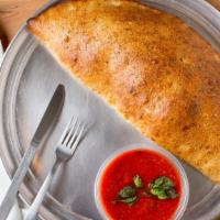 Calzone · Served with mozzarella and ricotta.