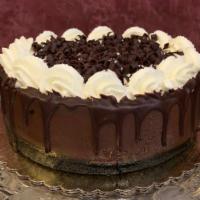 Chocolate Cheesecake (Small) · Topped with blackberries and raspberries
