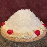 Coconut Cream Pie · Serves 4-6 guests.