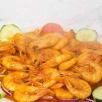 Camarones Cucarachas (Chico) · Con cáscara (Shrimps with shell)