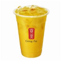 Mango Yogurt · Only available as a cold drink.