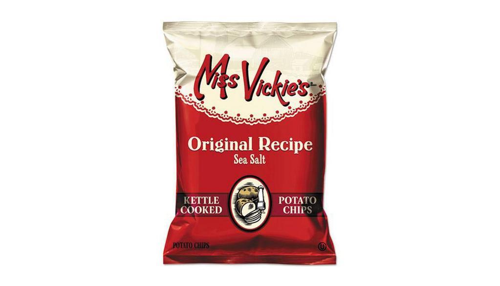 Miss Vickie'S Sea Salt Kettle Cooked Potato Chips · 