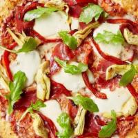 Medium Cyo · You choose the dough, sauce and up to 5 toppings.We recommend a max of 5 toppings for best r...