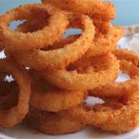 Onion Rings · Crispy onion rings deep fried