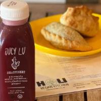 Cold Press Jucy Lu - Heartbeet · Cold Press: Pineapple, Apple, Cucumbner, Beet, Blueberries & Ginger